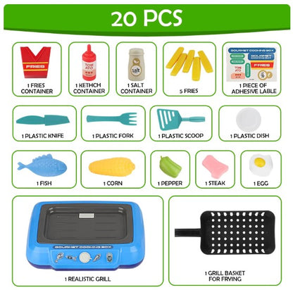 Color-changing Simulated Induction Cooker