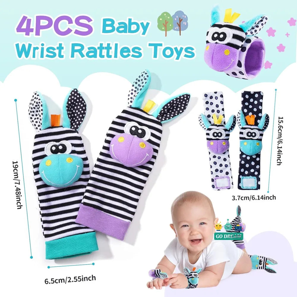 Baby Rattle Socks