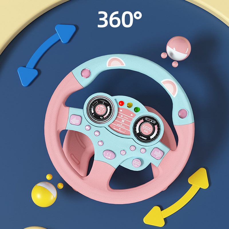 Electric Simulation Steering  Wheel 360 Degree  Rotation