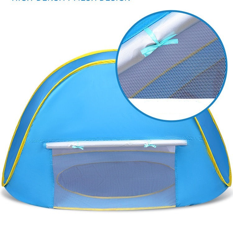 Ocean Pool Tent for Babies Mesh Detail