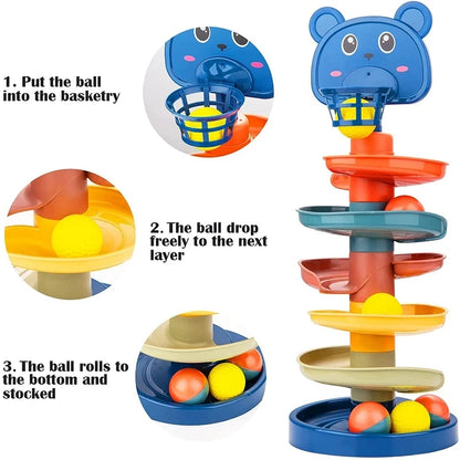 Rolling Ball Tower & Rock-a-Stack