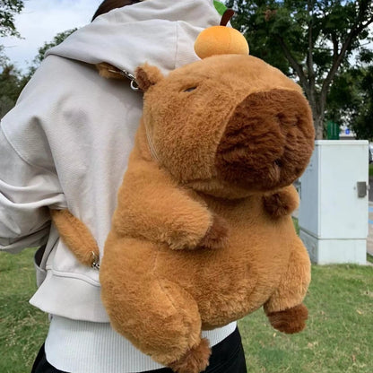 Capybara Plush Bag