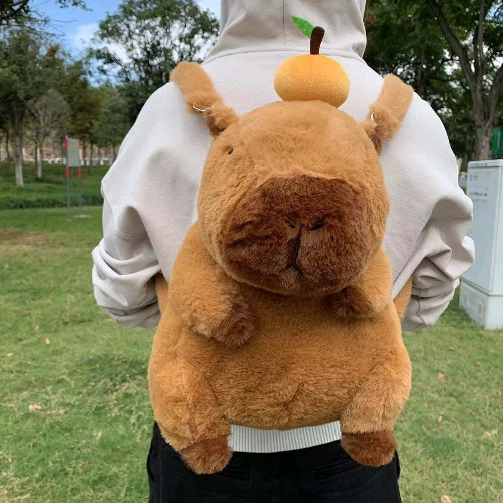 Capybara Plush Bag