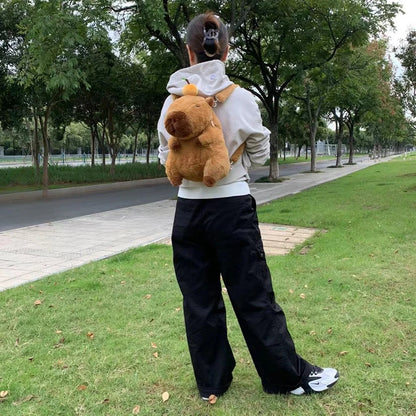 Capybara Plush Bag