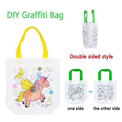 Double Sided Graffiti Bag