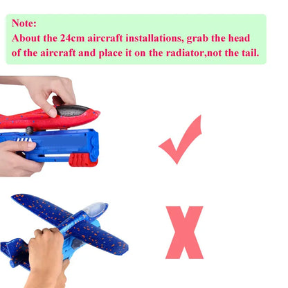 Catapult Foam Plane