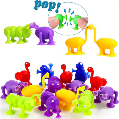 Animal Shape Suction Toy