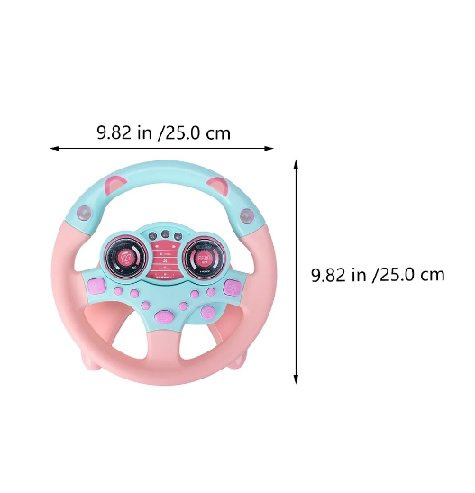 Electric Simulation Steering  Wheel Dimensions